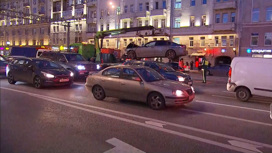 На Дмитровском шоссе в Москве столкнулись 16 автомобилей