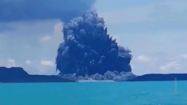 Взбаламутил весь Тихий океан: цунами от вулкана дважды обогнули Землю