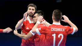 Сборная России по мини-футболу одержала вторую подряд победу