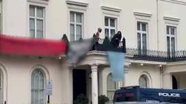 Лондонские анархисты покинули особняк, принадлежащий родне Дерипаски