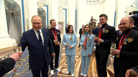Путин встретился с нашими героями – олимпийцами и паралимпийцами