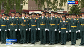 Торжественное вручение дипломов молодым офицерам провели в Новосибирском военном институте