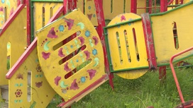 После демонтажа сломанной вандалами детской площадки в Черехе останутся только скамейки