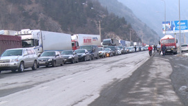Проезд по Военно-Грузинской дороге будет невозможен длительное время из-за размытия участка на территории Грузии – МЧС
