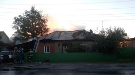 В Новосибирской области женщина погибла во время пожара в частном доме