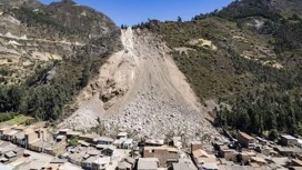 Гигантский оползень в Перу разрушил 150 домов