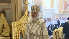 Патриарх освятил в Калининграде собор, который сам заложил 15 лет назад
