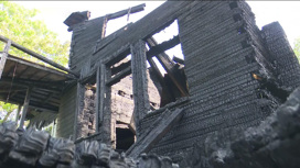 В Псковской области сгорел Музей Н.А. Римского-Корсакова