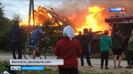 В Кильмези неисправная печь стала причиной пожара в частном доме