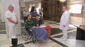 В госпитале Вишневского впервые прошла свадьба