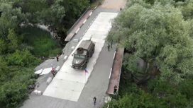 Российские военные восстанавливают мосты в Харьковской области