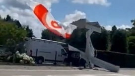 Баллистический парашют "приземлил" самолет с отказавшим двигателем