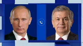 Путин и Мирзиеев поговорили по телефону