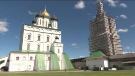 Колокольню Свято-Троицкого собора Псковского Кремля отреставрирую к 2023 году