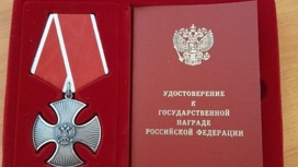 В Завитинске родители погибшего на Украине воина получили орден Мужества