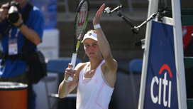 Касаткина  вышла в четвертьфинал турнира в Канаде