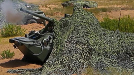 Самоходные артиллерийские установки "Нона" показали высокую эффективность