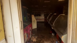 В Коврове семнадцать пожарных тушили один продуктовый магазин