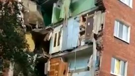 Жильцам разрушенной в Омске пятиэтажки разрешат забрать вещи