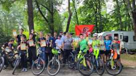 По Кисловодску на двухколёсном коне: в городе прошли соревнования по велоспорту