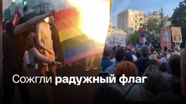 Сербы протестуют против пропаганды ЛГБТ