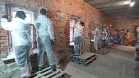 Процесс реставрации старинного дома показали в Челябинске