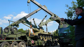 В Ивангороде установят копию танка Т-34 из Нарвы