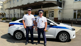 На Кубани полицейские помогли спасти человека от инсульта
