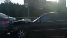 Семь авто столкнулись на Алтуфьевском шоссе в Москве