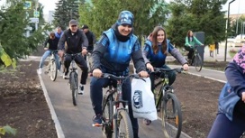 В Менделеевске запустили сеть велодорожек