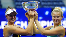 Крейчикова и Синякова выиграли парный разряд US Open