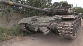 Украинские танкисты обстреляли город в Херсонской области
