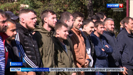 Из Нальчика в вооруженные силы страны отправилась еще одна группа мобилизованных