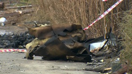 Следователи собирают обломки рухнувшего в Иркутске Су-30
