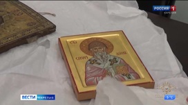 Иконы второй половины ХIX века вернулись в православный храм Великомученицы Екатерины