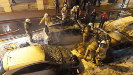 Пожары машин в Стамбуле вызвали панику
