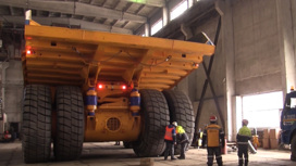 Три новых БелАЗа запустили в работу на Харанорском угольном разрезе