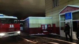 Полицейские спасли семерых во время пожара в центре Москвы