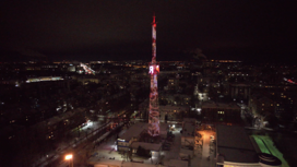 21 ноября – всемирный День телевидения: телебашню в Ярославле украсила праздничная подсветка
