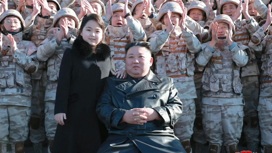 Появились новые фото Ким Чен Ына с дочерью