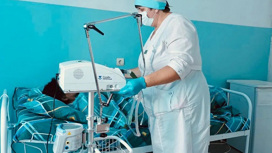 В сельскую больницу на Кубани закупили портативный аппарат ИВЛ