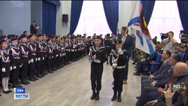 В Демском районе Уфы прошла церемония посвящения в кадеты