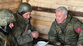 Собянин встретился с мобилизованными москвичами в зоне СВО
