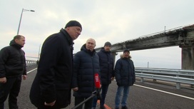 Строители, восстановившие Крымский мост, будут награждены