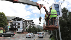 В Сочи для обеспечения безопасности дорожного движения установили 20 новых светофоров