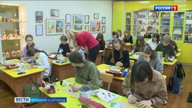 Ученики новгородского Центра "Визит" приняли участие в акции "Фронтовая открытка"