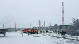 По факту пожара на заводе в Ангарске назначена экспертиза