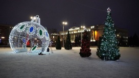 Сегодня в Оренбурге открывается новогодний городок