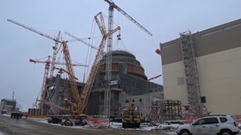 Курскую АЭС накрыли защитным куполом