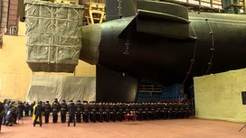 В Северодвинске спустили на воду новейший подводный крейсер "Император Александр 3"